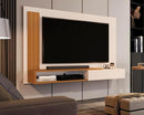 Painel com Nichos Off White - Para TV até 55 Polegadas