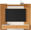 Painel Off White Ripado Com Gaveta - Para Tv 43