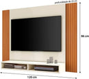 Painel Ripado Com 2 Nichos - Para Tv Até 43 Polegadas