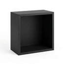Cubo Organizador de Parede 2 Unidades - 25x25cm Branco Fosco